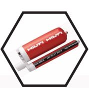 Hilti Chemical Anchors – HIT-RE 500 V3 Epoxy Resin for Threaded Rods and Rebar in Cracked Concrete – High Performance Hybrid Mortar, 300ml Cartridges, ETA Approved for Seismic and Heavy Duty Anchoring